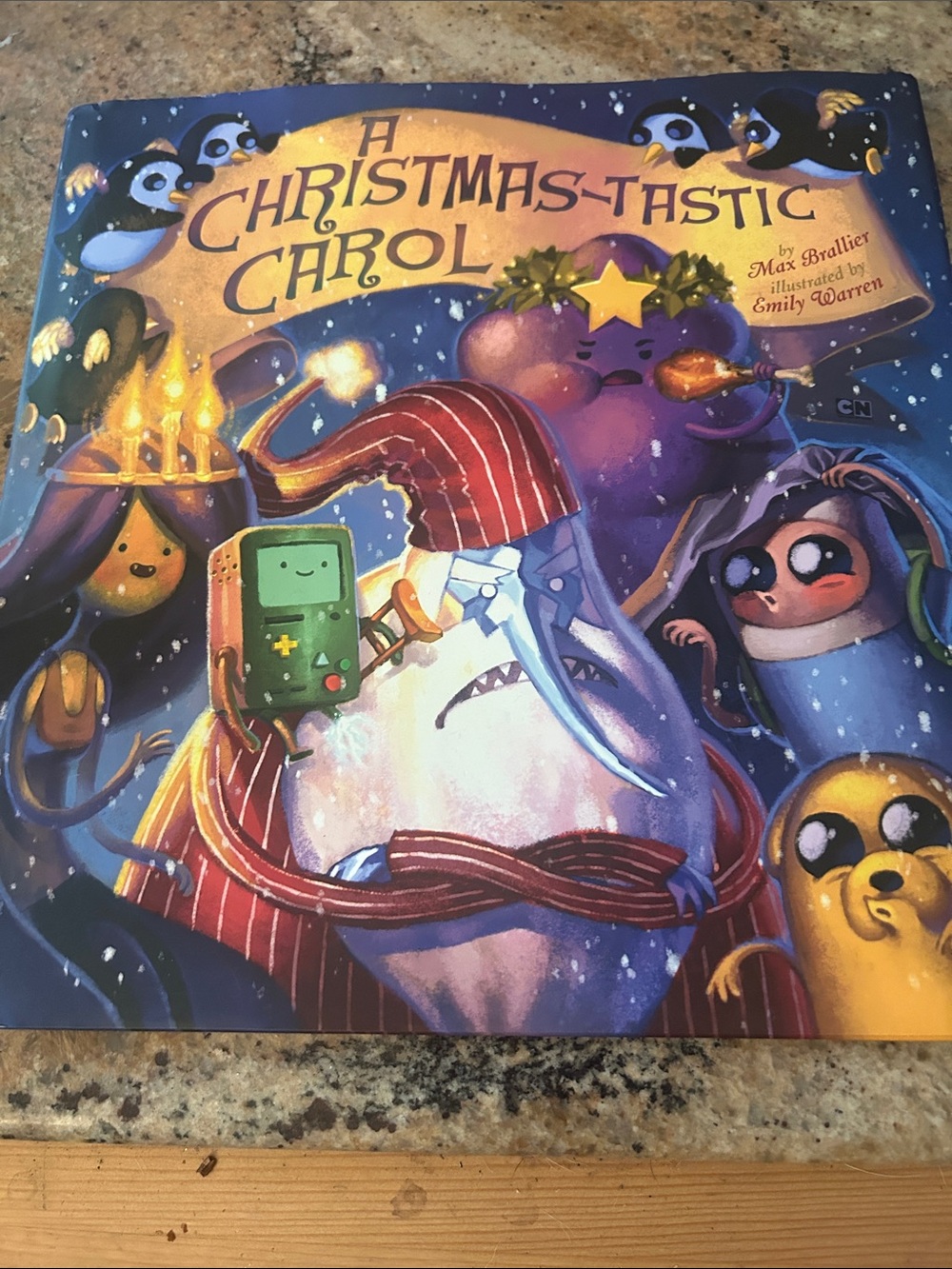 Adventuretime a Christmas-Tastic Carol Illustrated hard Cover